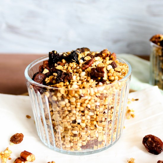 Pecan Cherry Granola