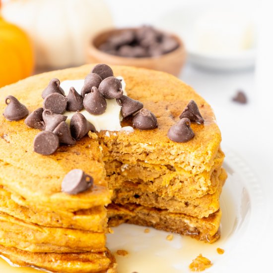 Easy Pumpkin Pancakes