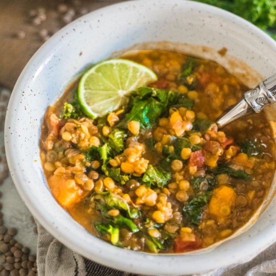 Instant Pot Lentil Soup