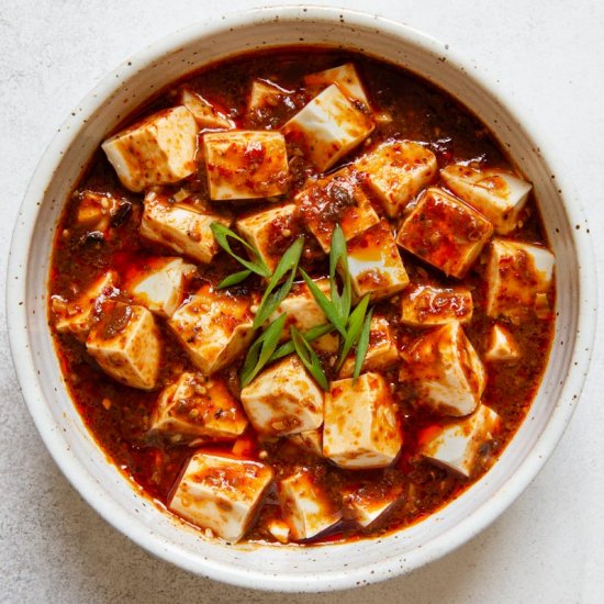 Vegetarian Mapo Tofu