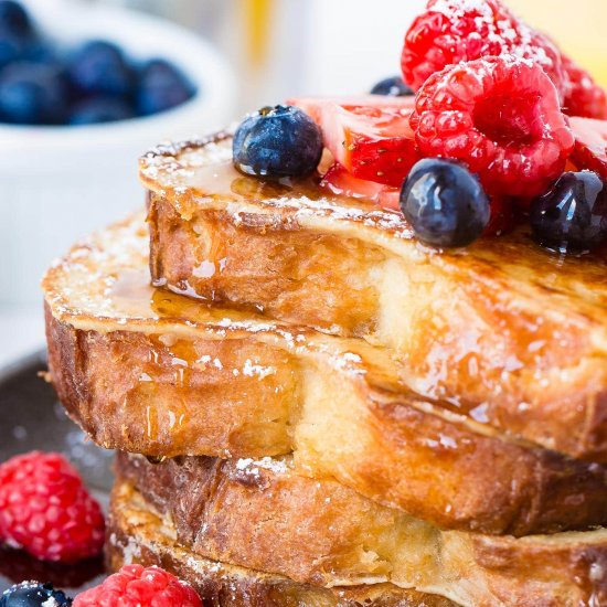 HOW TO MAKE THE BEST FRENCH TOAST