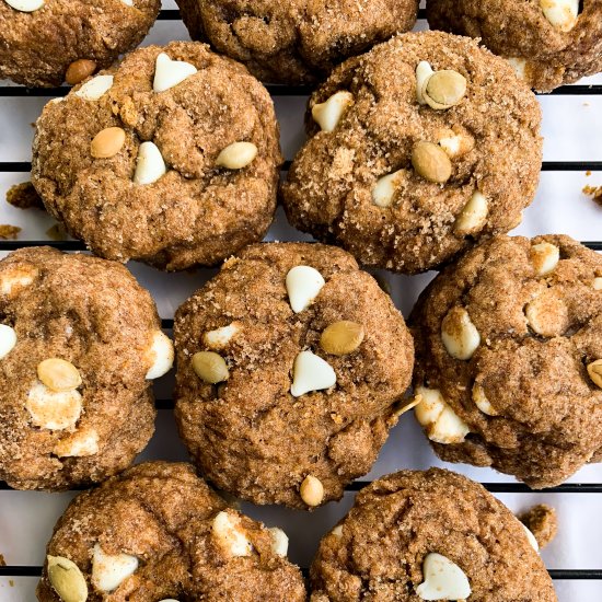 Soft Baked Pumpkin Snickerdoodles