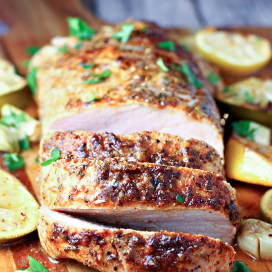 Garlic Citrus Roasted Pork