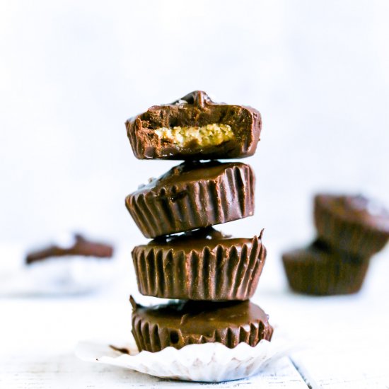 Vegan Sunflower Seed Butter Cups