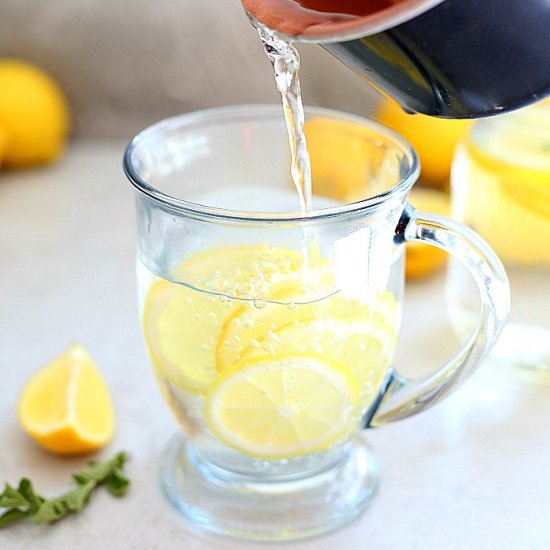 Warm + Cold Lemon Water + Benefits