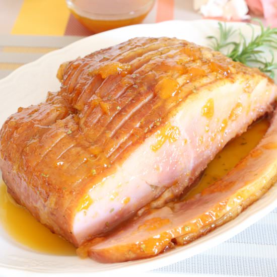 Apricot Glazed Carve Ham