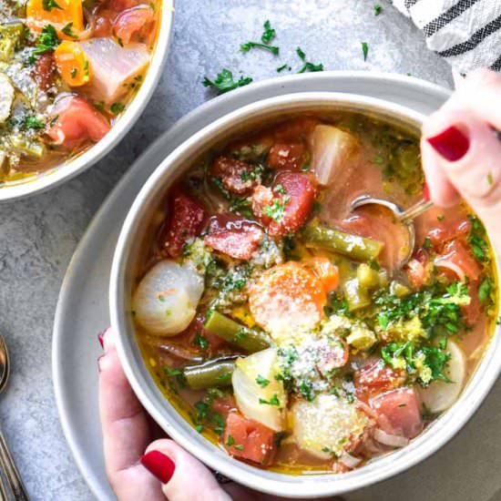 Low Carb Vegetable Soup