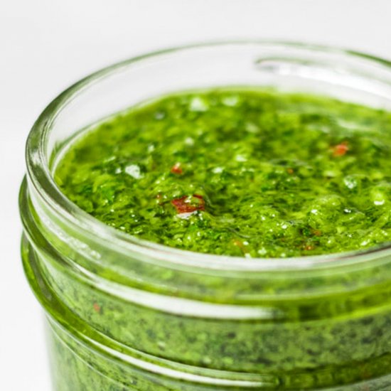 Spicy Asian Chimichurri Sauce