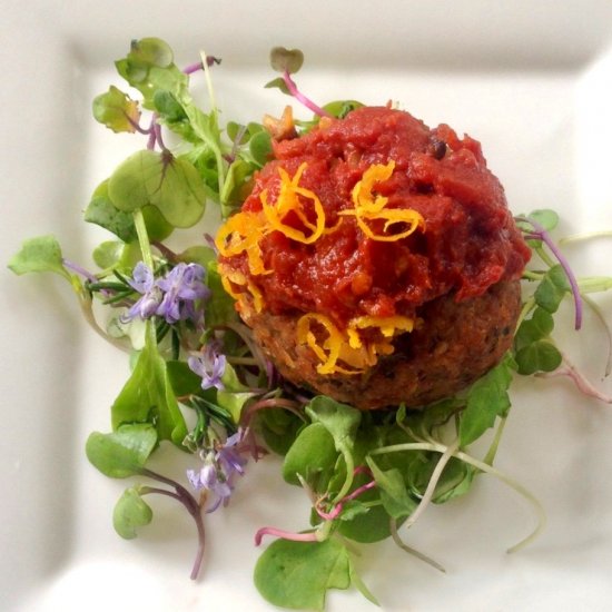 Vegan Meatless Meatballs