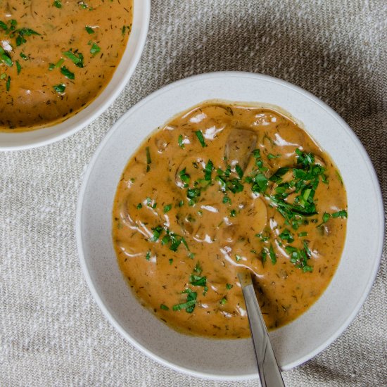 Hungarian Mushroom Soup