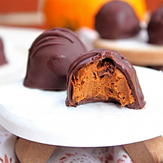 Gluten Free Pumpkin Truffles