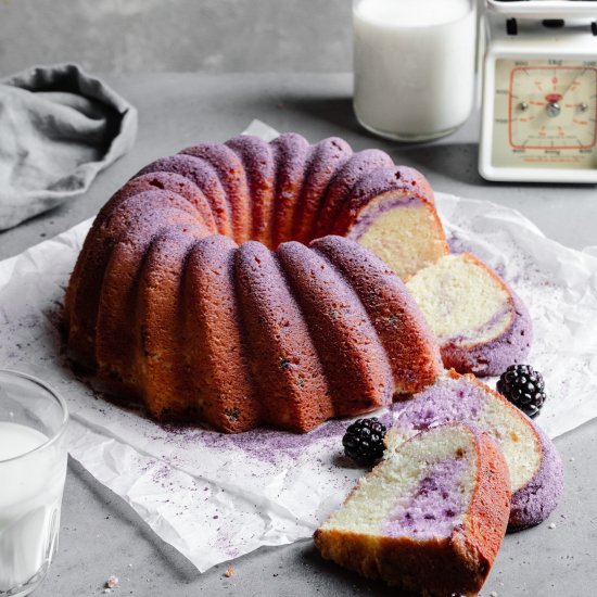 Lemon Blackberry Cake