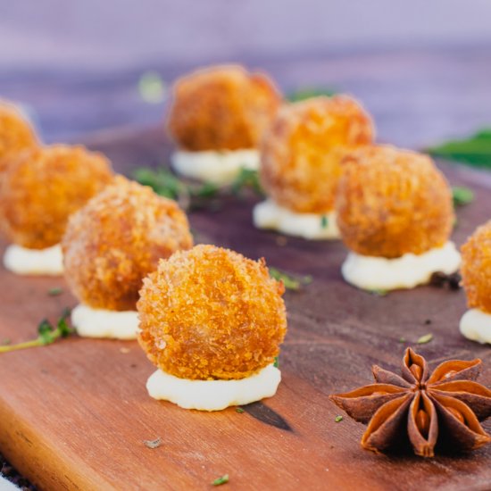 Spiced Pork Bon Bons