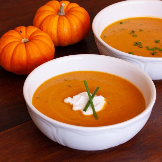 Pumpkin Ginger Soup