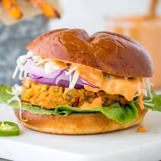 Southwest Veggie Burger