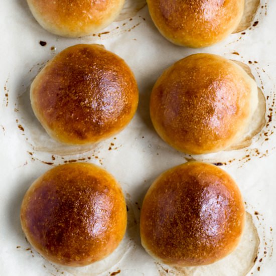 How to make brioche burger buns