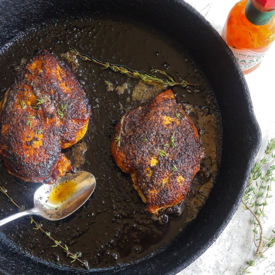 Cajun Blackened Chicken