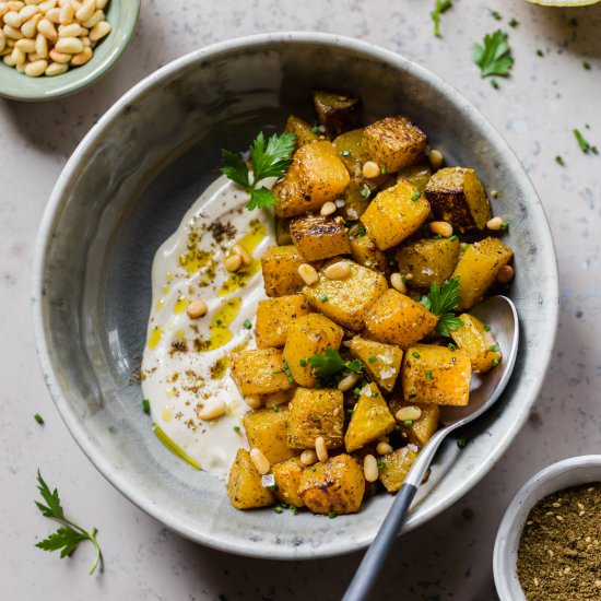 butternut squash with za’atar