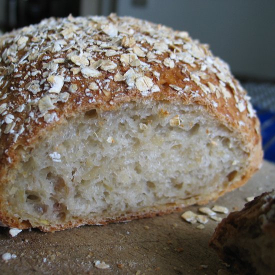 Rolled Oat And Apple Bread