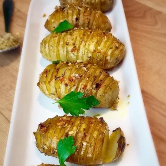 Garlic & Rosemary potatoes