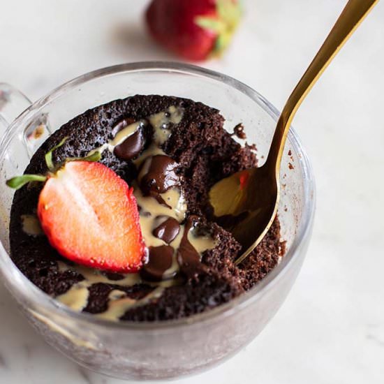 Keto Chocolate Mug Cake