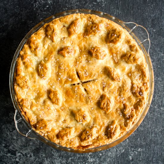 Apple Pie with Cream Cheese Crust