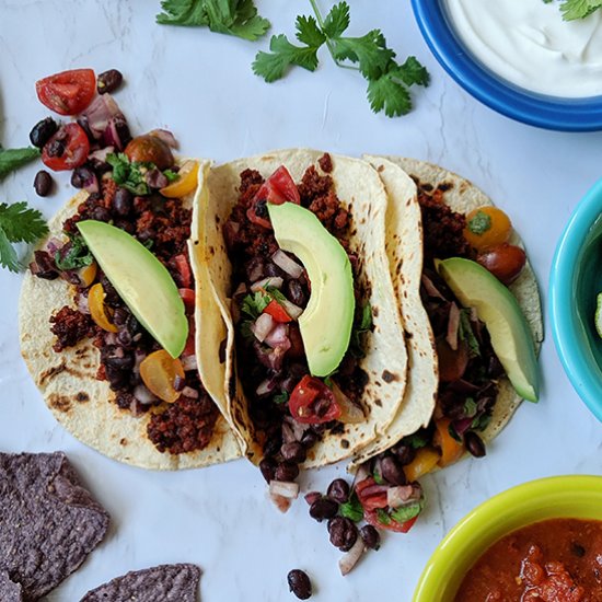 Simple Chorizo Street Tacos