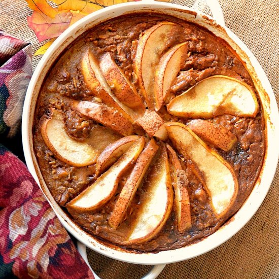 Baked Pumpkin Oatmeal