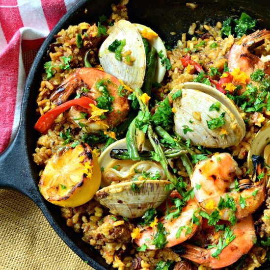 Seafood Paella