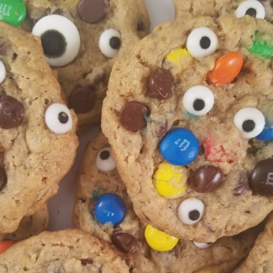 Halloween Monster Cookies