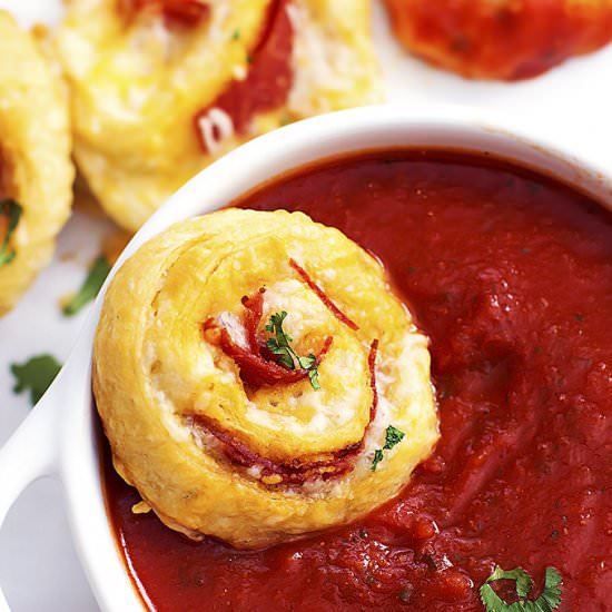 PEPPERONI PIZZA PINWHEELS