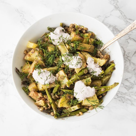 Vegan Lemon Dill Potato Salad