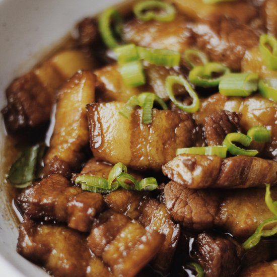 chinese-style braised pork belly