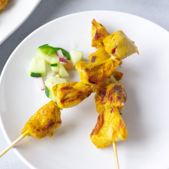 Easy Thai Chicken Satay