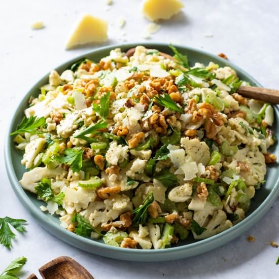 Shaved Cauliflower Salad