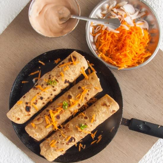 Paneer Roll Recipe