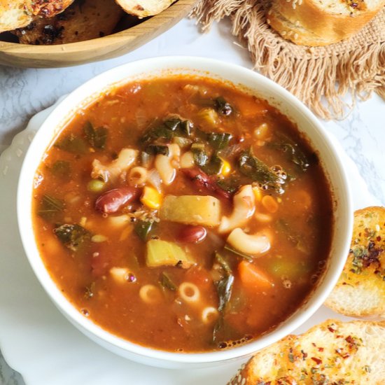 Vegan Minestrone soup