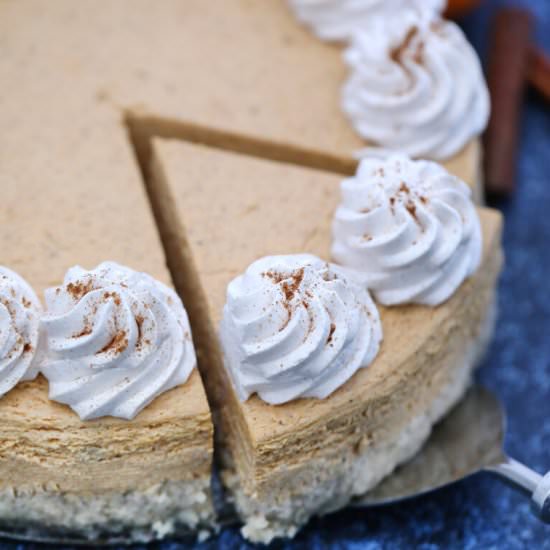 Keto Pumpkin Cheesecake