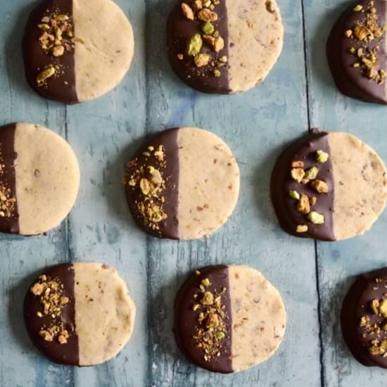 Pistachio Shortbread