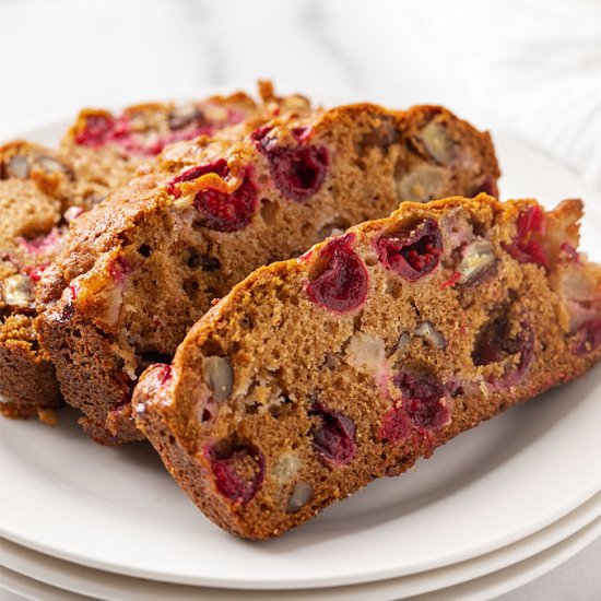 cranberry apple bread