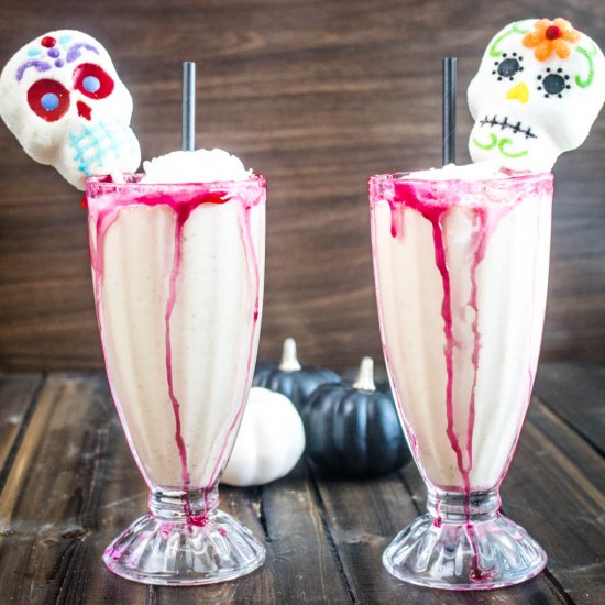 Bloody Candy Apple Milkshake