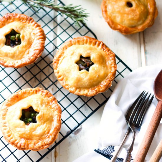 Mini Mushroom Pies