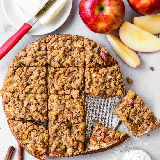 Apple Streusel Cake