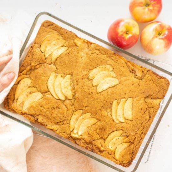 Brown Butter Apple Blondies