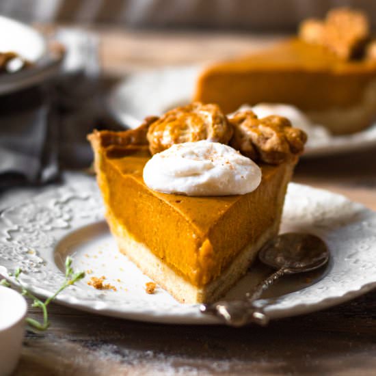 Healthy Pumpkin Pie