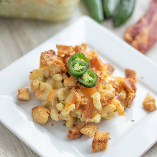 Jalapeño Popper Macaroni and Cheese