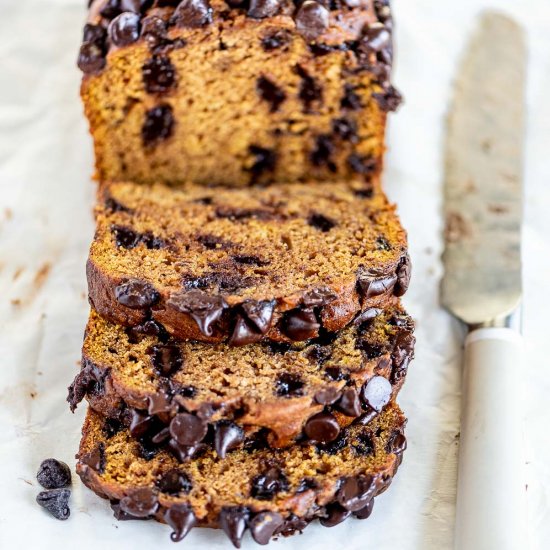 Chocolate Chip Pumpkin Bread