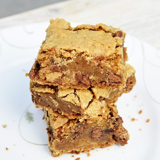 Pumpkin Chocolate Chip Blondies