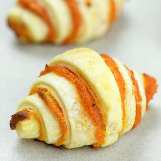 Mini Pumpkin Pie Crescent Rolls