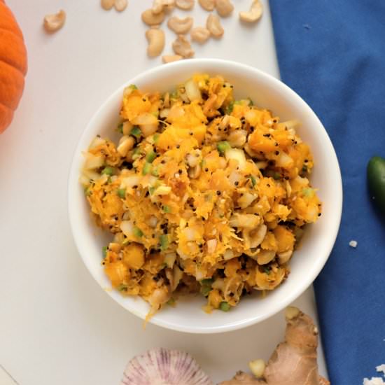 Warm Pumpkin Salad